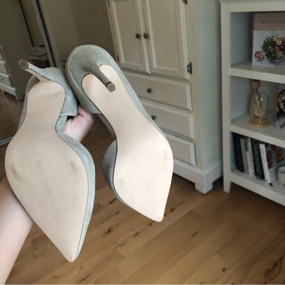 Steve Madden Grey Suede Stilettos - Picture 7 of 13